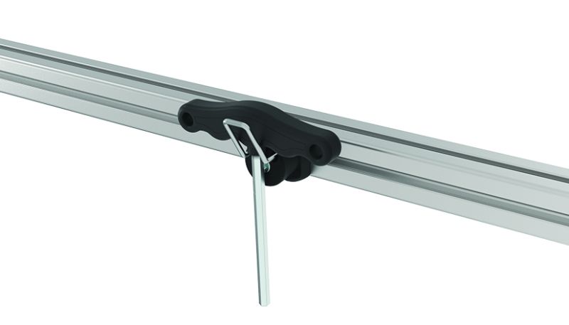Werkzeughaken FX 7/38 - 24 für Profile 40/45, Nut 8/10 ESD