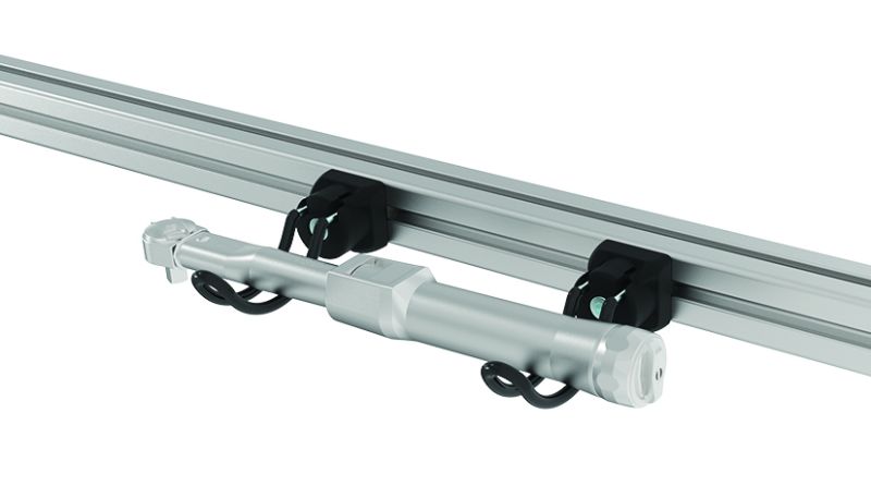 Werkzeughaken FX R35-27, gummiert für Profile 40/45, Nut 8/10