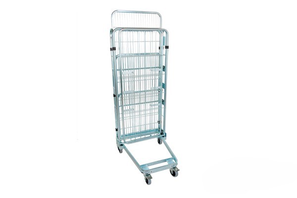 Nestable rollcontainer, 4-sided 1550