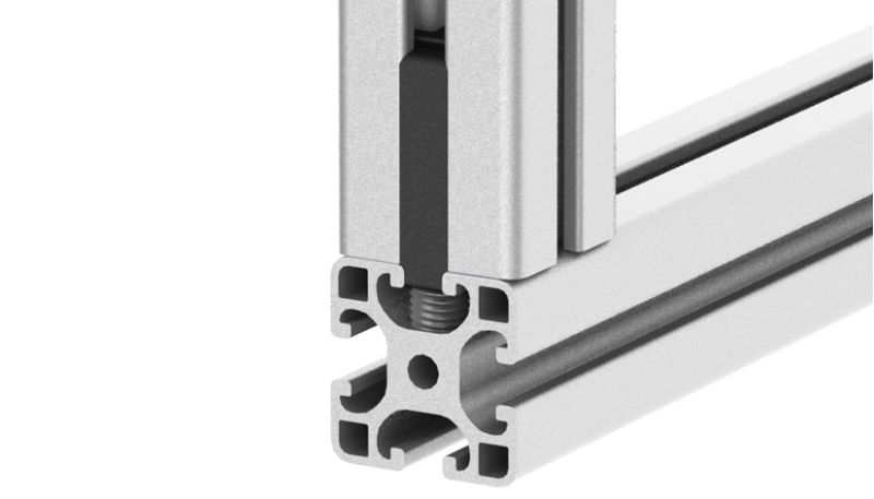 Abdeckkappe für Automatikverbinder, Nut 8