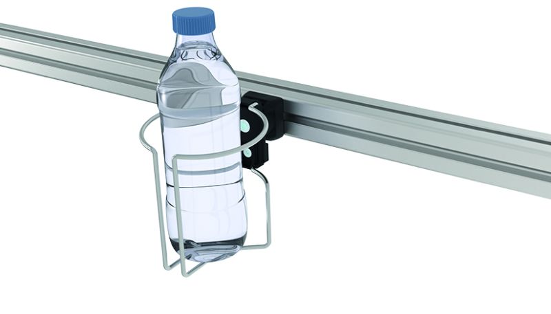 Flaschenhalter FX für Profile 40/45, Nut 8/10