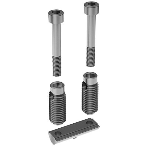 Automatik-Doppelverbinder I, Nut 8, 40 Profil, M6x40,ESD (SET)